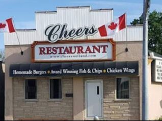 Exterior of a restaurant in Welland, Ontario